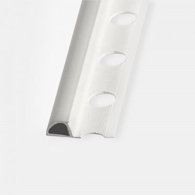 ΠΡΟΦΙΛ PVC ΣΤΡΟΓΓΥΛΕΜΕΝΟ ΛΕΥΚΟ 2.5Μ 