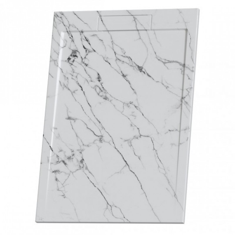 ΝΤΟΥΖΙΕΡΑ MARBLE TEXTURE WHITE 120X80X3.5CM