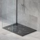 ΝΤΟΥΖΙΕΡΑ MARBLE TEXTURE BLACK 120X80X3.5CM