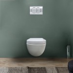 ΠΛΑΚΕΤΑ DELTA 01 CHROME ΓΥΑΛΙΣΤΕΡΟ (115.107.21.1) GEBERIT