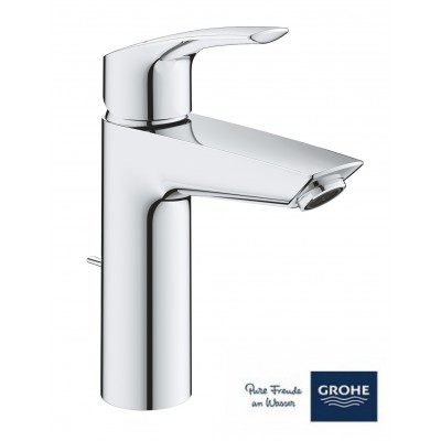 ΜΠΑΤΑΡΙΑ ΝΙΠΤΗΡΟΣ EUROSMAT CHROME M-SIZE (23322003) ΜΕ ΑΥΤ. ΒΑΛΒ. 1/4¨ GROHE ΜΠΑΤΑΡΙΑ ΝΙΠΤΗΡΟΣ EUROSMAT CHROME M-SIZE (23322003) ΜΕ ΑΥΤ. ΒΑΛΒ. 1/4¨ GROHE