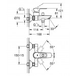ΜΠΑΤΑΡΙΑ ΛΟΥΤΡΟΥ BAULOOP ΣΕΤ CHROME (23602001+26406001) GROHE ΜΠΑΤΑΡΙΑ ΛΟΥΤΡΟΥ BAULOOP ΣΕΤ CHROME (23602001+26406001) GROHE