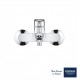 ΜΠΑΤΑΡΙΑ ΛΟΥΤΡΟΥ BAULOOP ΣΕΤ CHROME (23602001+26406001) GROHE