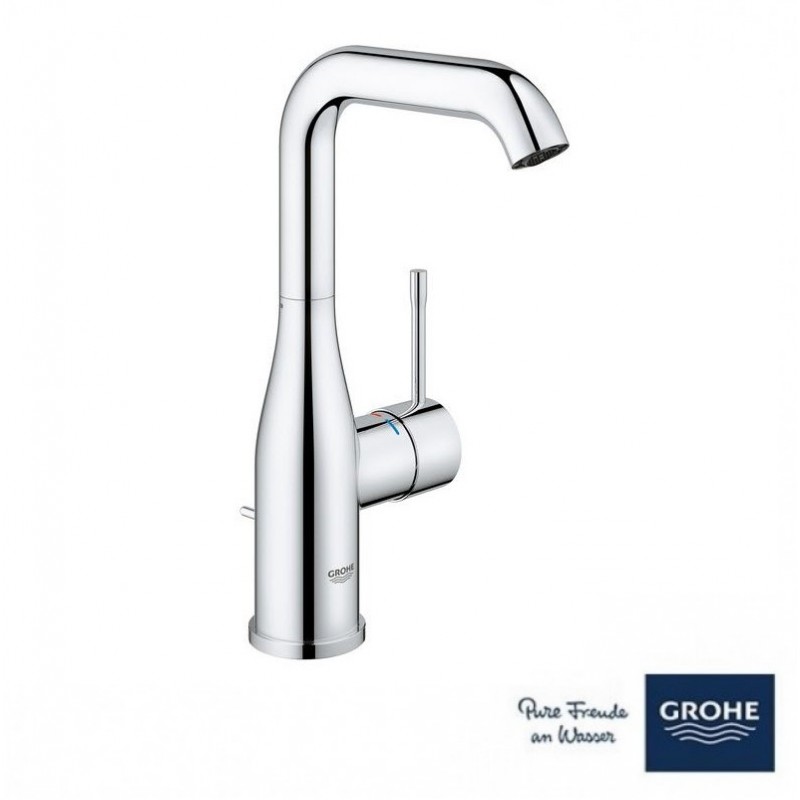 ΜΠΑΤΑΡΙΑ ΝΙΠΤΗΡΟΣ ΨΗΛΗ ESSENCE CHROME (24174001) ΜΕ ΒΑΛΒ. 1/4" GROHE