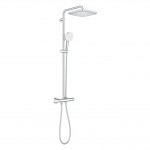 ΣΤΗΛΗ ΝΤΟΥΖ TEMPESTA SYSTEM 250 CUBE ΜΕ ΘΕΡΜΟΣΤΑΤΙΚΗ ΜΠΑΤΑΡΙΑ CHROME (26689001) GROHE