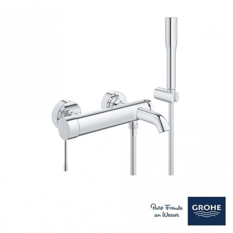 ΜΠΑΤΑΡΙΑ ΛΟΥΤΡΟΥ ESSENCE ΣΕΤ CHROME (25249001) GROHE