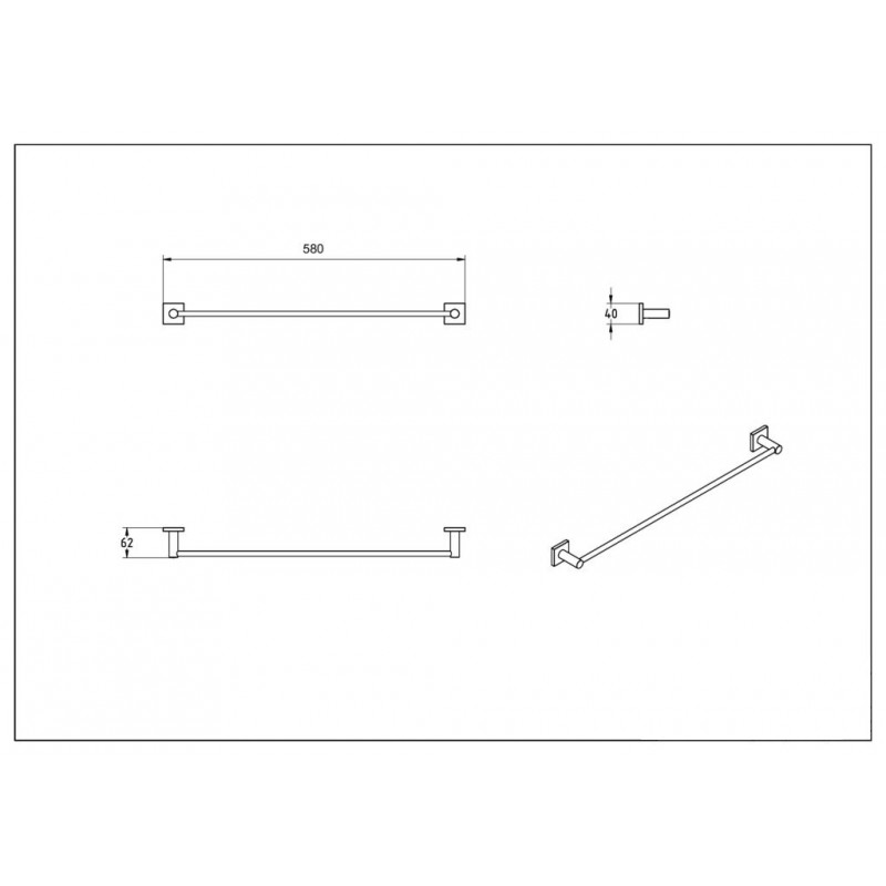 DELTA ΠΕΤΣΕΤΟΘΗΚΗ CHROME BRASS