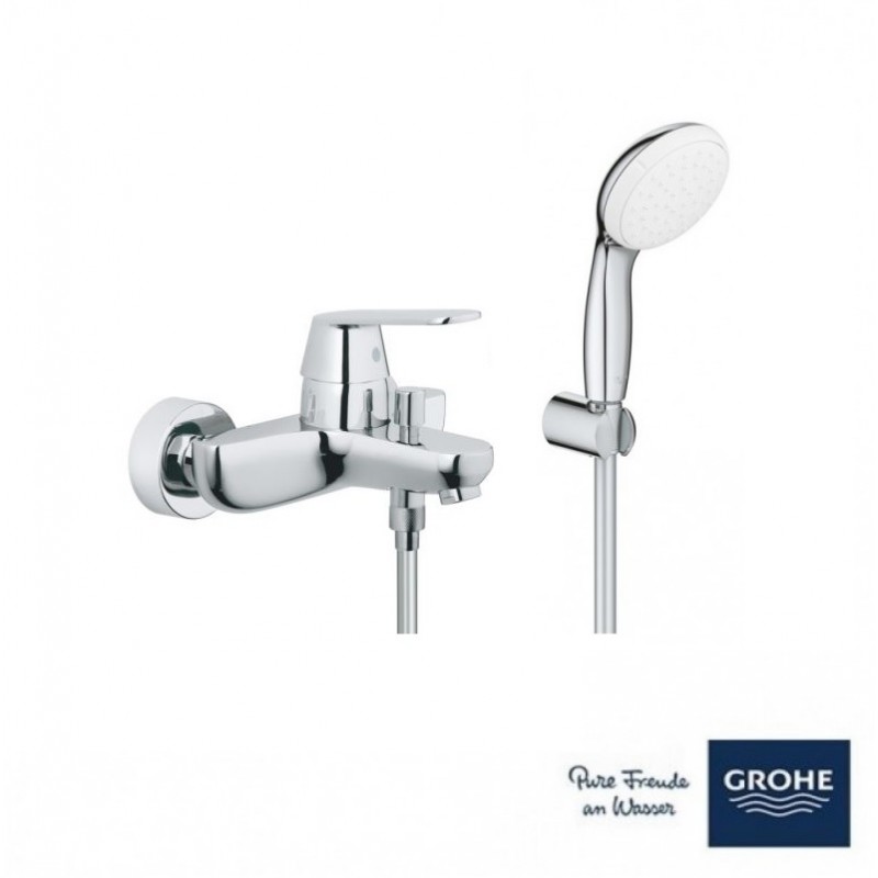 ΜΠΑΤΑΡΙΑ ΛΟΥΤΡΟΥ EUROSMART COSMOPOLITAN ΣΕΤ CHROME (32831000+2780310E) GROHE