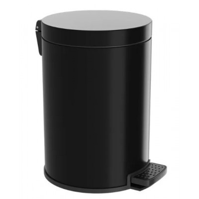 ΧΑΡΤΟΔΟΧΕΙΟ ΑΝΟΞΕΙΔΟΤΟ ΑΤΣΑΛΙ  6LT SOFT CLOSE BLACK MATT ΧΑΡΤΟΔΟΧΕΙΟ ΑΝΟΞΕΙΔΟΤΟ ΑΤΣΑΛΙ  6LT SOFT CLOSE BLACK MATT