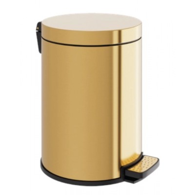 ΧΑΡΤΟΔΟΧΕΙΟ ΑΝΟΞΕΙΔΟΤΟ ΑΤΣΑΛΙ 6LT SOFT COLSE BRUSHED GOLD ΧΑΡΤΟΔΟΧΕΙΟ ΑΝΟΞΕΙΔΟΤΟ ΑΤΣΑΛΙ 6LT SOFT COLSE BRUSHED GOLD