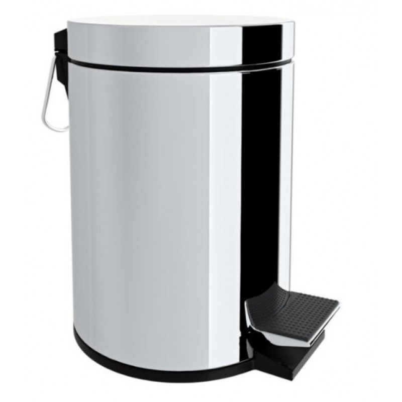 ΧΑΡΤΟΔΟΧΕΙΟ ΑΝΟΞΕΙΔΟΤΟ ΑΤΣΑΛΙ 6LT SOFT COLSE CHROME