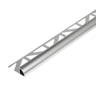 ΠΡΟΦΙΛ  ΑΛΟΥΜΙΝΙΟΥ ΣΤΡΟΓΓΥΛΕΜΕΝΟ ΑΣΗΜΙ ΜΑΤ 10ΜΜ 2.5Μ (7810)