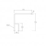ΜΠΑΡΑ ΣΤΗΡΙΞΗΣ INOX ΓΩΝΙΑΚΗ ΜΗΚΟΣ 75CM ΥΨΟΣ 75CM ΜΕ ΕΠΕΚΤΕΙΝΟΜΕΝΗ ΣΤΗΡΙΞΗ ΣΤΟ ΠΑΤΩΜΑ (82005) ΜΠΑΡΑ ΣΤΗΡΙΞΗΣ INOX ΓΩΝΙΑΚΗ ΜΗΚΟΣ 75CM ΥΨΟΣ 75CM ΜΕ ΕΠΕΚΤΕΙΝΟΜΕΝΗ ΣΤΗΡΙΞΗ ΣΤΟ ΠΑΤΩΜΑ (82005)