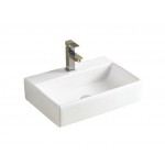 ΝΙΠΤΗΡΑΣ AMALFI HOLE WHITE GLOSSY 51X35.5X12CM ΝΙΠΤΗΡΑΣ AMALFI HOLE WHITE GLOSSY 51X35.5X12CM