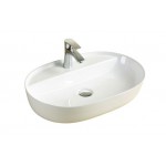 ΝΙΠΤΗΡΑΣ ΕΠΙΤΡΑΠΕΖΙΟΣ POMPEI OVAL HOL WHITE GLOSSY 51X39X13.5CM ΝΙΠΤΗΡΑΣ ΕΠΙΤΡΑΠΕΖΙΟΣ POMPEI OVAL HOL WHITE GLOSSY 51X39X13.5CM