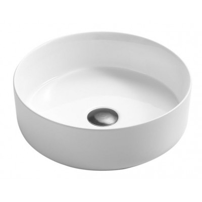 ΝΙΠΤΗΡΑΣ ΕΠΙΤΡΑΠΕΖΙΟΣ POMPEI ROUND 15 WHITE GLOSSY Φ41CM