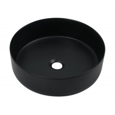 ΝΙΠΤΗΡΑΣ ΕΠΙΤΡΑΠΕΖΙΟΣ POMPEI ROUND 15 BLACK MATT Φ41CM