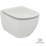 ΣΕΤ ΛΕΚΑΝΗ ΚΡΕΜΑΣΤΗ TESI II WHITE GLOSSY AQUABLADE ΜΕ ΚΑΠΑΚΙ SLIM SOFT CLOSE 53.5CM IDEAL STANDARD