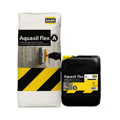 AQUASIL FLEX ΕΠΑΛΕΙΦΟΜΕΝΟ ΕΛΑΣΤΙΚΟ ΣΤΕΓΑΝΩΤΙΚΟ 2 ΣΥΣΤΑΤΙΚΩΝ (33KG) BAUER