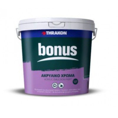 BONUS ΑΚΡΥΛΙΚΟ ΛΕΥΚΟ (9LT) THRAKON (Γ)