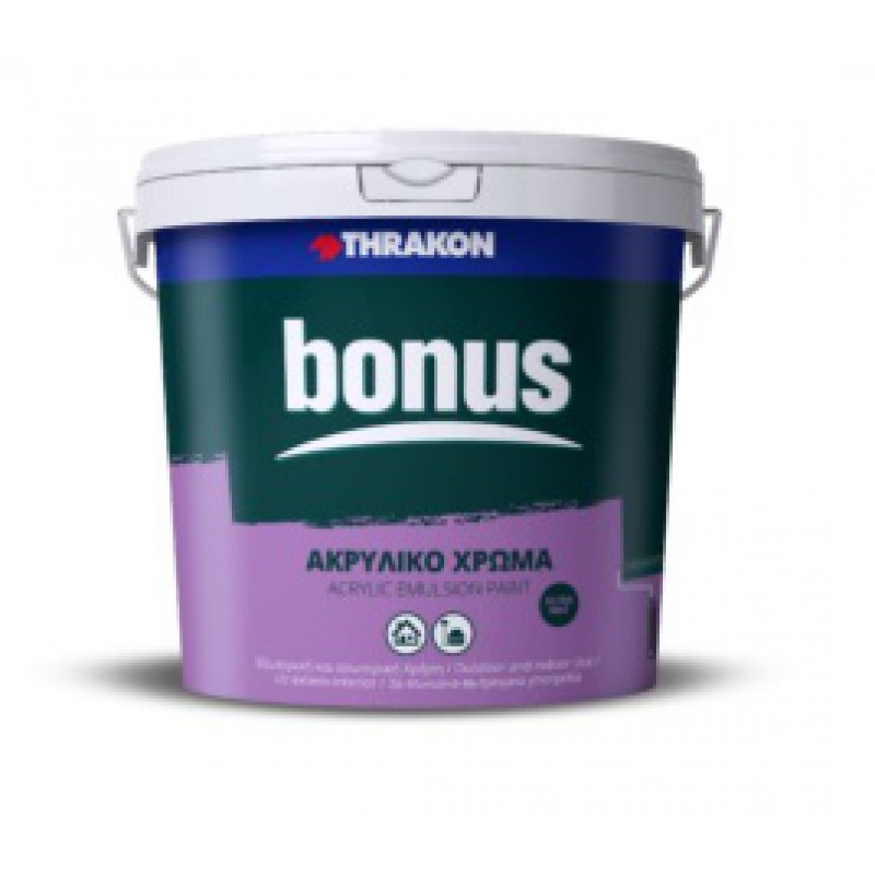 BONUS ΑΚΡΥΛΙΚΟ ΛΕΥΚΟ (9LT) THRAKON (Γ)