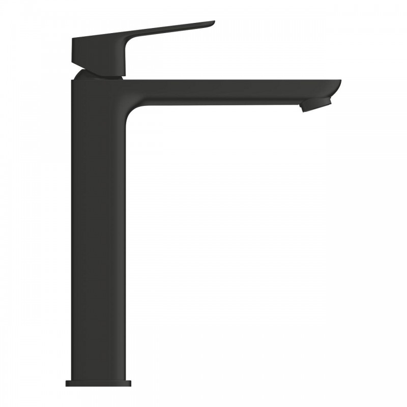 ΜΠΑΤΑΡΙΑ ΝΙΠΤΗΡΟΣ ΨΗΛΗ CUBEO BLACK MATT (1017292430) GROHE