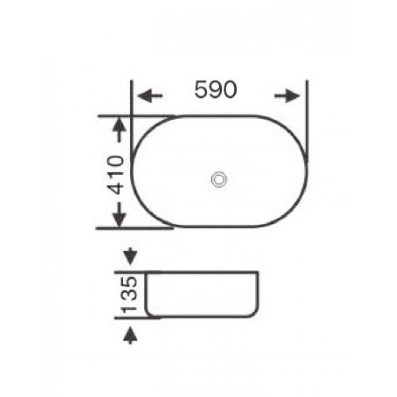 ΚΕΦΑΛΗ ΝΤΟΥΣ PVD BLACK MATT Φ25.4CM DC