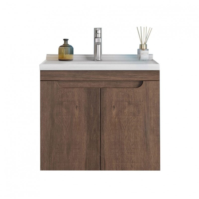 ΒΑΣΗ ΜΕ ΝΙΠΤΗΡΑ DIANA BROWN MATT 60CM