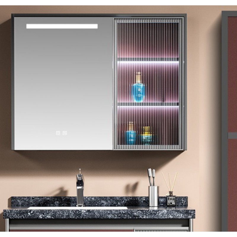 ΚΑΘΡΕΠΤΗΣ ERIETE LED BORDEAUX/ANTHRACITE ΜΑΤΤ 90CM