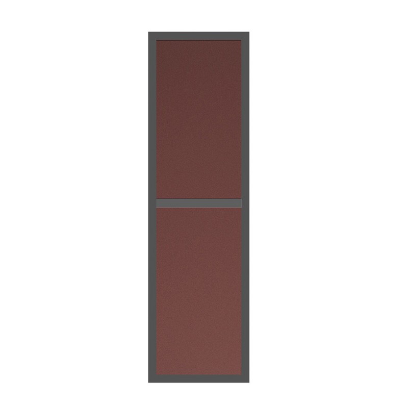 ΣΤΗΛΗ ΕΠΙΠΛΟΥ ΚΡΑΜΣΤΗ ERIETE BORDEAUX/ANTHRACITE ΜΑΤΤ 35X30X130CM