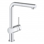 ΜΠΑΤΑΡΙΑ ΚΟΥΖΙΝΑΣ MINTA ΝΤΟΥΣ CHROME (32168000) GROHE ΜΠΑΤΑΡΙΑ ΚΟΥΖΙΝΑΣ MINTA ΝΤΟΥΣ CHROME (32168000) GROHE
