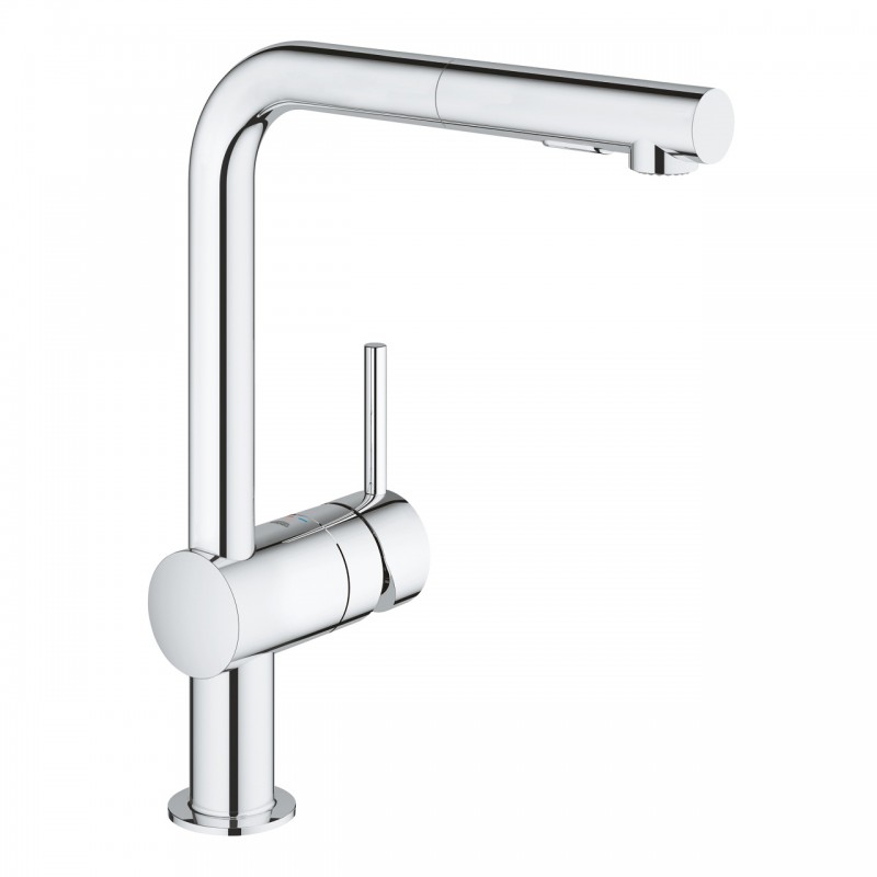 ΜΠΑΤΑΡΙΑ ΚΟΥΖΙΝΑΣ MINTA II ΝΤΟΥΣ CHROME (30274000) GROHE
