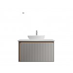 ΒΑΣΗ ΕΠΙΠΛΟΥ ΜΕ ΝΙΠΤΗΡΑ GREYS TOP LIGHT GREY 80CM ΒΑΣΗ ΕΠΙΠΛΟΥ ΜΕ ΝΙΠΤΗΡΑ GREYS TOP LIGHT GREY 80CM