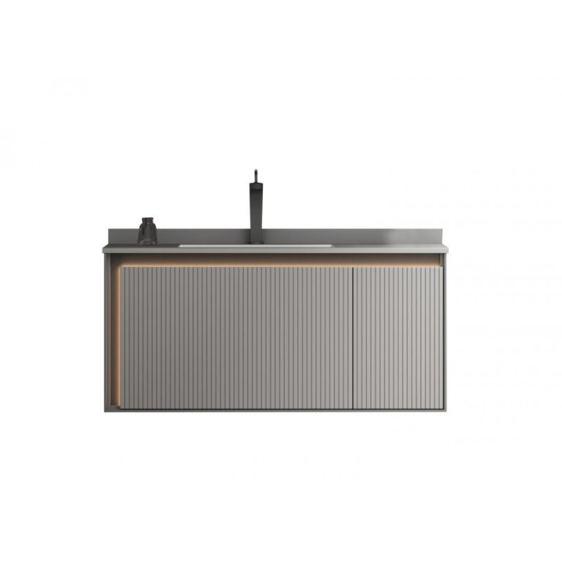 ΒΑΣΗ ΕΠΙΠΛΟΥ ΜΕ ΝΙΠΤΗΡΑ GREYS LIGHT GREY 100CM