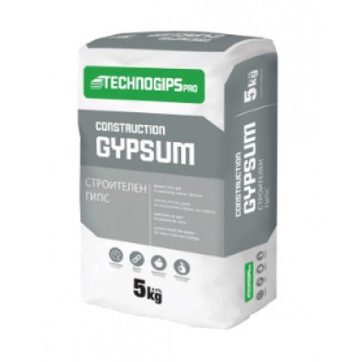 ΓΥΨΟΣ ΟΙΚΟΔΟΜΗΣ GYPSUM (5KG) TECHNOGIPS