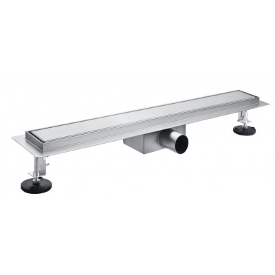 ΚΑΝΑΛΙ ΝΤΟΥΖ ΑΝΟΞΕΙΔΩΤΟ ΜΕ ΑΝΑΣΤΡΕΦΟΜΕΝΗ ΣΧΑΡΑ STAINLESS STEEL BRUSHED 50CM