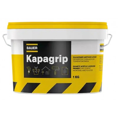 ΧΑΛΑΖΙΑΚΟ ΑΣΤΑΡΙ KAPAGRIP ΚΟΚΚΙΝΟ (1KG) BAUER