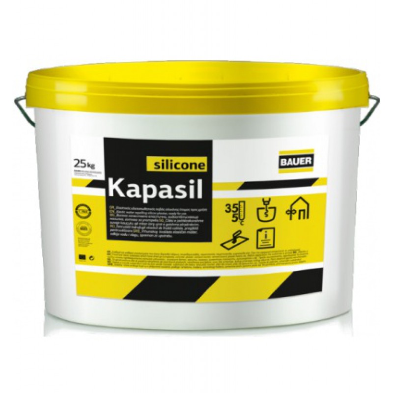 ΣΙΛΙΚΟΝΟΥΧΟΣ ΕΛΑΣΤΙΚΟΣ ΣΟΒΑΣ KAPASIL 1.5MM (25KG) BAUER