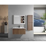 ΣΕΤ ΕΠΙΠΛΟ ΜΠΑΝΙΟΥ LAVARE WALNUT MATT 100CM