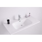 ΣΕΤ ΕΠΙΠΛΟ ΜΠΑΝΙΟΥ LAVARE WALNUT MATT 100CM