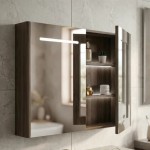 ΚΑΘΡΕΠΤΗΣ LED LAVARE WALNUT MATT 100CM