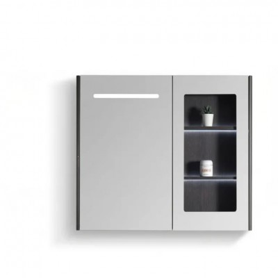 ΚΑΘΡΕΠΤΗΣ LED LAVARE GREY MATT 100CM