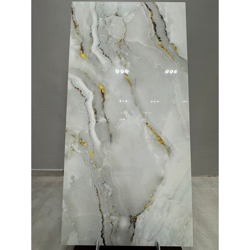 ΠΛΑΚΑΚΙ GRACE GOLD GLOSSY RECTIFIED 60X120CM 