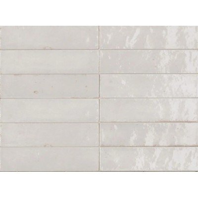 ΠΛΑΚΑΚΙ LUME WHITE (M6RN) ΓΥΑΛΙΣΤΕΡΟ 6X24CM