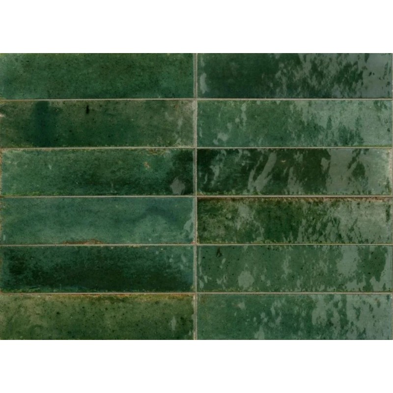 ΠΛΑΚΑΚΙ LUME GREEN (M6RQ) ΓΥΑΛΙΣΤΕΡΟ 6X24CM