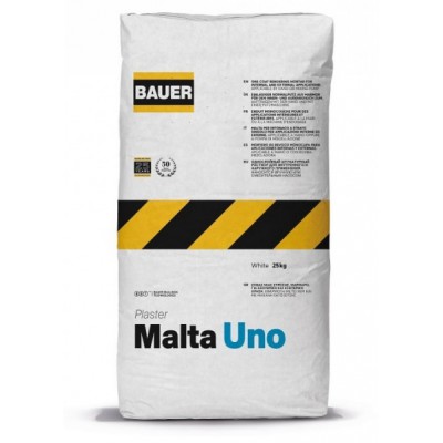 ΣΟΒΑΣ ΤΕΛΙΚΗΣ ΣΤΡΩΣΗΣ MALTA UNO ΛΕΥΚΟΣ (25KG) BAUER