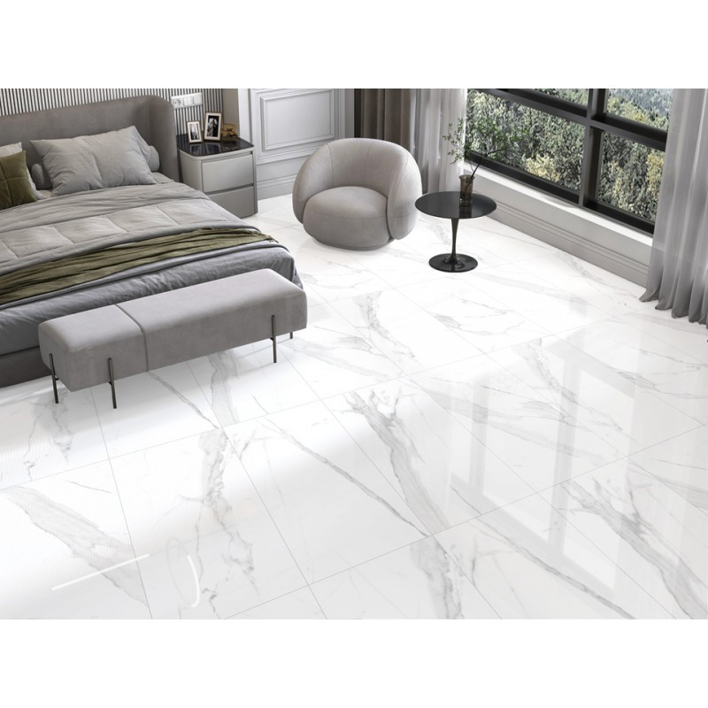 ΠΛΑΚΑΚΙ MIAMI BIANCO FULL POLISHED RECTIFIED 60X120CM
