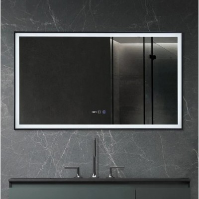 ΚΑΘΡΕΦΤΗΣ LED MIROA ΜΕ ΚΟΡΝΙΖΑ ΑΛΟΥΜ. 80x50CM