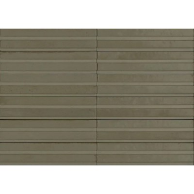 ΠΛΑΚΑΚΙ LUME GREIGE STRUTTURA 3D RAKE (MP9J) ΓΥΑΛΙΣΤΕΡΟ 6X24CM