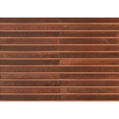 ΠΛΑΚΑΚΙ LUME CARAMEL STRUTTURA 3D RAKE (MP9K) ΓΥΑΛΙΣΤΕΡΟ 6X24CM